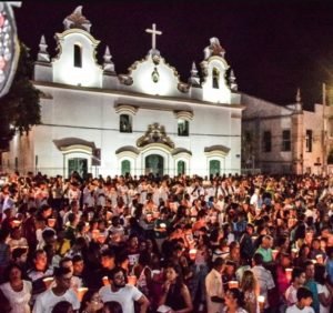 Procissão do Fogaréu em Serrinha-BA