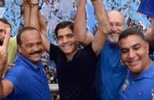 ACM Neto, Oziel Araújo e Elinaldo