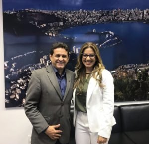 edylene com ministro meio ambiente. 2