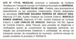 notificação trf 1 adriano